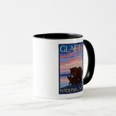 Beer en Cub - Glacier National Park, MT Mok (Voorkant rechts)