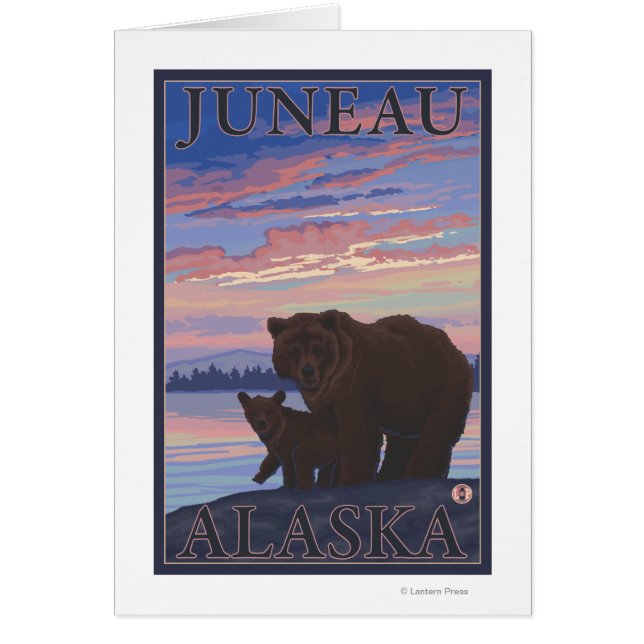 Beer en Cub - Juneau, Alaska (Voorkant)