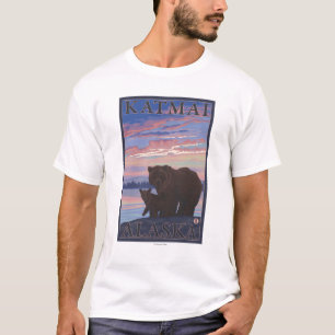 Beer en Cub - Katmai, Alaska T-shirt