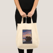 Beer en Cub - Ketchikan, Alaska Tote Bag (Voorkant (product))