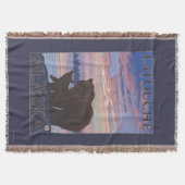 Beer en Cub - Latouche, Alaska Deken (Voorkant)