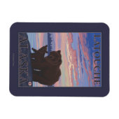 Beer en Cub - Latouche, Alaska Magneet (Horizontaal)