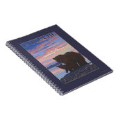 Beer en Cub - Latouche, Alaska Notitieboek (Rechterzijde)