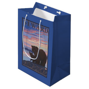 Beer en Cub - Seward, Alaska Medium Cadeauzakje