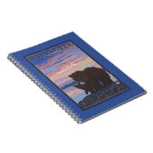 Beer en Cub - Wrangell, Alaska Notitieboek (Rechterzijde)