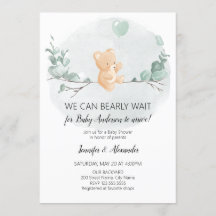 Beer en eucalyptus baby shower