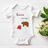 Beer en frambozen romper