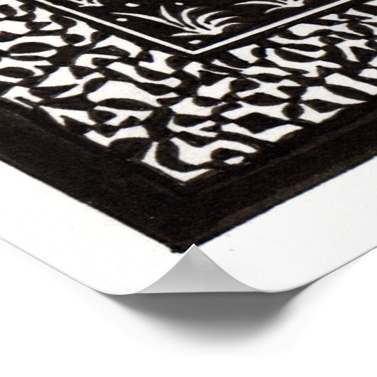 Beer en het Poster Vermiste bijen (Hoek)