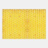  Beer en Honing Baby Shower Inpakpapier Vel (Voorkant 2)