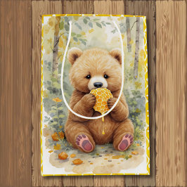  Beer en Honing Baby Shower Medium Cadeauzakje