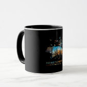 Beer en in het bos ga ik mijn gedenktouw verliezen mok (Voorkant links)