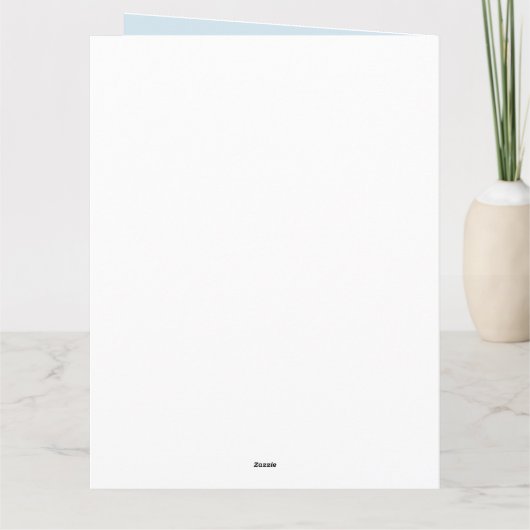 Beer en kerstmis van Cadeaus Kaart (Achterkant)