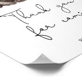 Beer en kruik honing - Bedankt voor het komen Post Poster (Hoek)