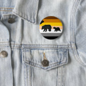 Beer en kubusPride Ronde Button 5,7 Cm (In situ)