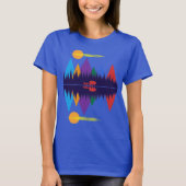 Beer en kubussen t-shirt (Voorkant)