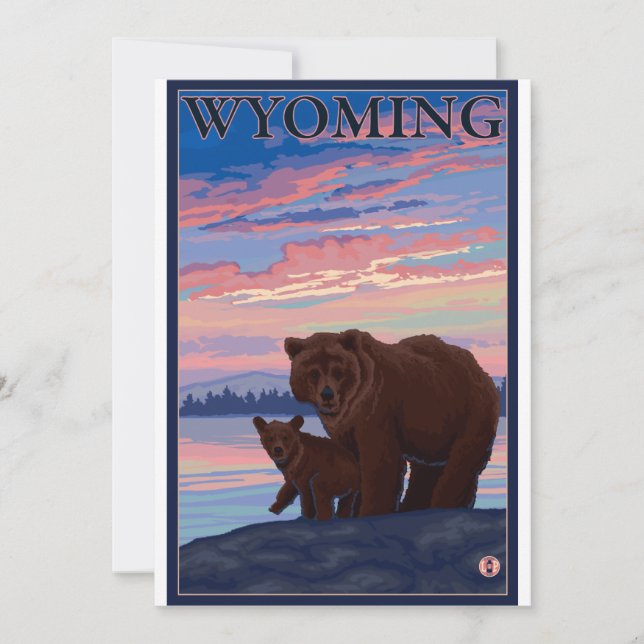 Beer en kubussen - Wyoming (Voorkant)