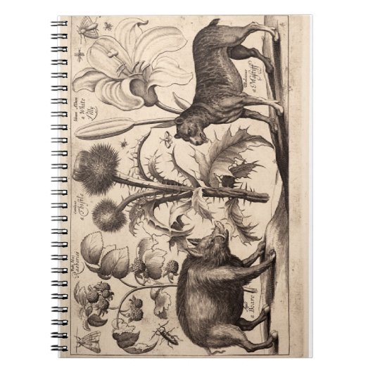 Beer en Mastiff Notitieboek (Voorkant)