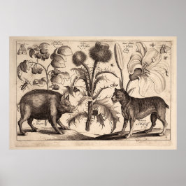 Beer en Mastiff Poster