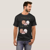 Beer en Panda Bubu Dudu ballon T-shirt (Voorkant volledig)
