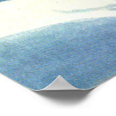 beer en pinguïn uit de jaren veertig poster (Hoek)