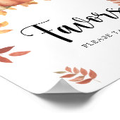 Beer en Pompoen - Favors Poster (Hoek)