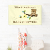 Beer en schoenbanner voor honing spandoek (Insitu)