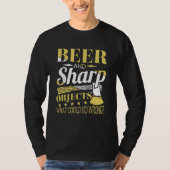 Beer en Sharp Objects Woodworkers Pub Crawl T-shirt (Voorkant)