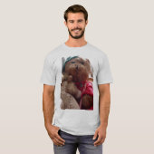 beer en shirt van paarden (Voorkant volledig)