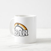 Beer en trots koffiemok (Voorkant links)