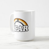 Beer en trots koffiemok (Voorkant links)