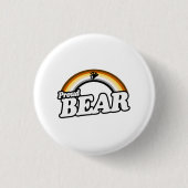 Beer en trots ronde button 3,2 cm (Voorkant)