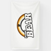 Beer en trots spandoek (Verticaal)