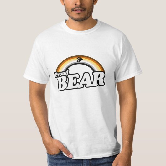 Beer en trots t-shirt (Voorkant)
