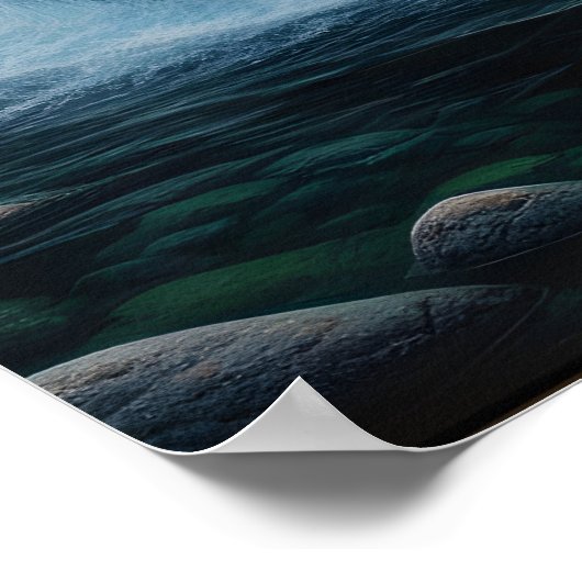 Beer en vis: River Dance Poster (Hoek)