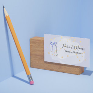 Beer en Visitekaartje van sterren lezen