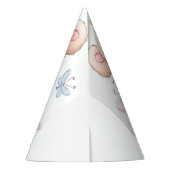 Beer en vlinders Gepersonaliseerd Partij Pet Feesthoedjes (Achterkant)