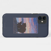 Beer en welp - Ketchikan, Alaska Case-Mate iPhone Case (Achterkant (horizontaal))