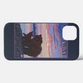 Beer en welp - Skagway, Alaska Case-Mate iPhone Case (Achterkant (horizontaal))