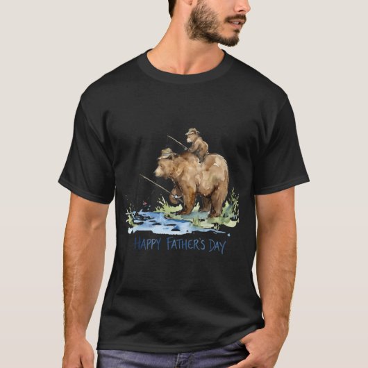 Beer en welp t-shirt (Voorkant)