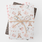 Beer- en winkelwrapppapierlade 3 inpakpapier vel (In situ)