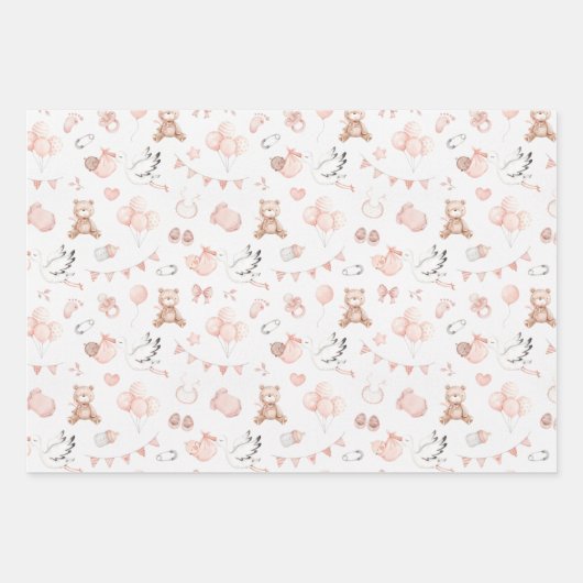 Beer- en winkelwrapppapierlade 3 inpakpapier vel (Voorkant)