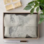 Beer Ephemera Decoupage Frans script Tissuepapier (Geschenk)