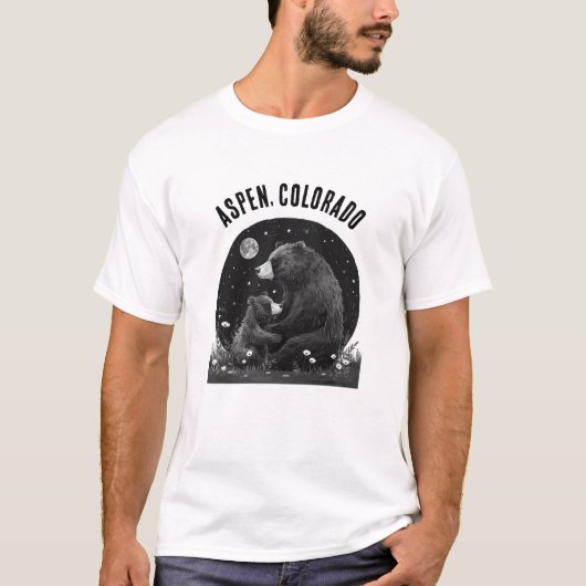 Beer Espen Colorado Heren T-shirt (Voorkant)