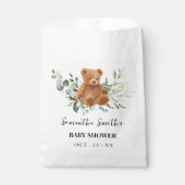 Beer Eucalyptus Greenergy Baby shower Favor Bag Bedankzakje (Voorkant)