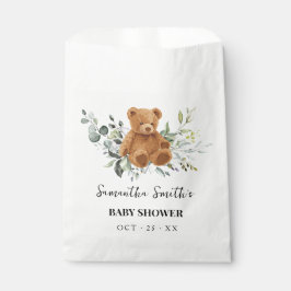 Beer Eucalyptus Greenergy Baby shower Favor Bag Bedankzakje