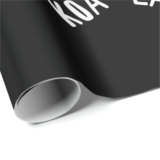 Beer Fa la Koala Cute Koala in Kerstmis Cadeaupapier (Rol Hoek)