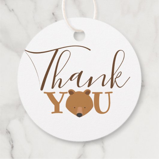 Beer Face Hartelijk dank Bedankjes Labels (Achterkant)