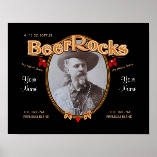 Beer Face Poster (Voorkant)