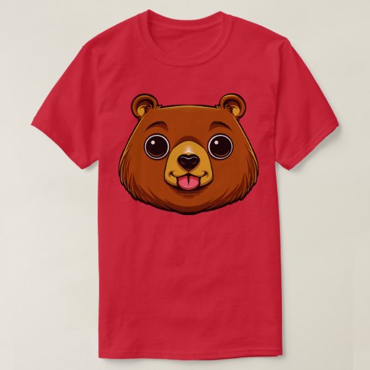 Beer Face T-shirt (Design voorkant)