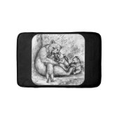 Beer Familie Badmat (Voorkant)